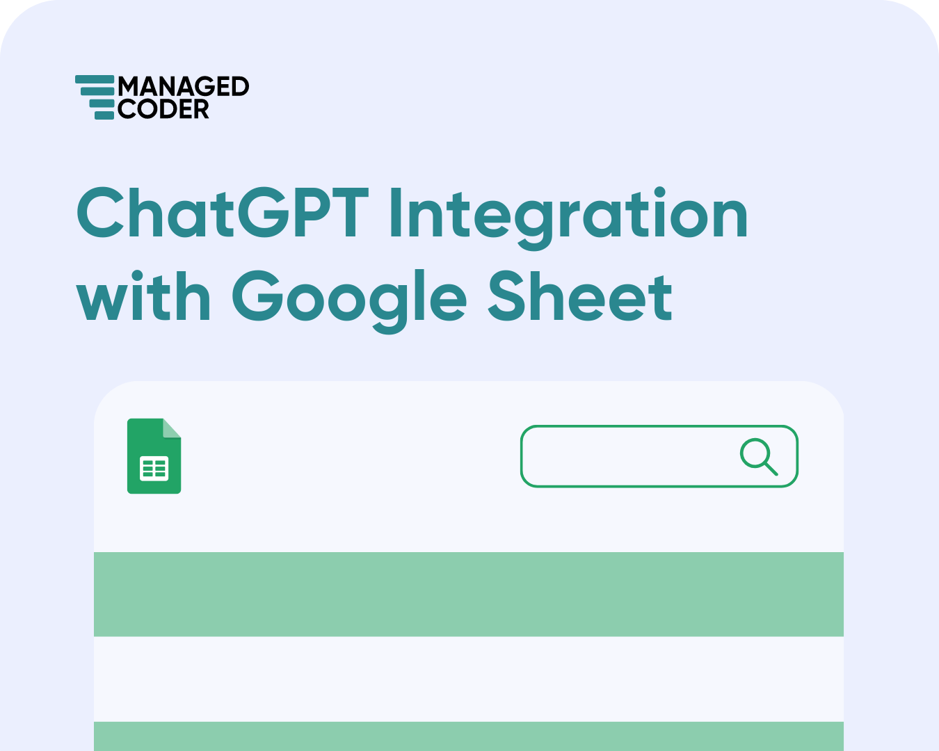 ChatGPT Integration with Google Sheet